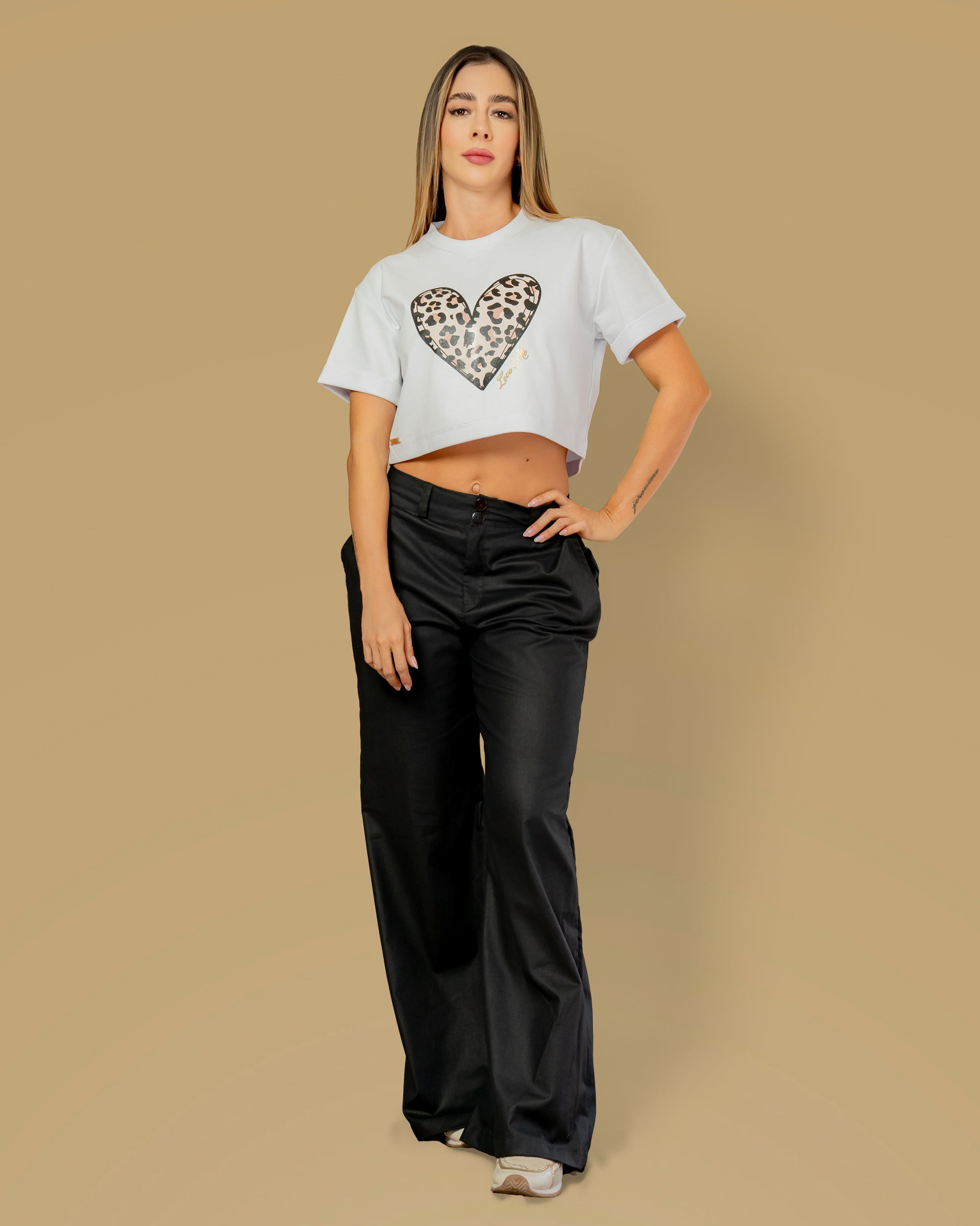 Camiseta Estampada Algodón