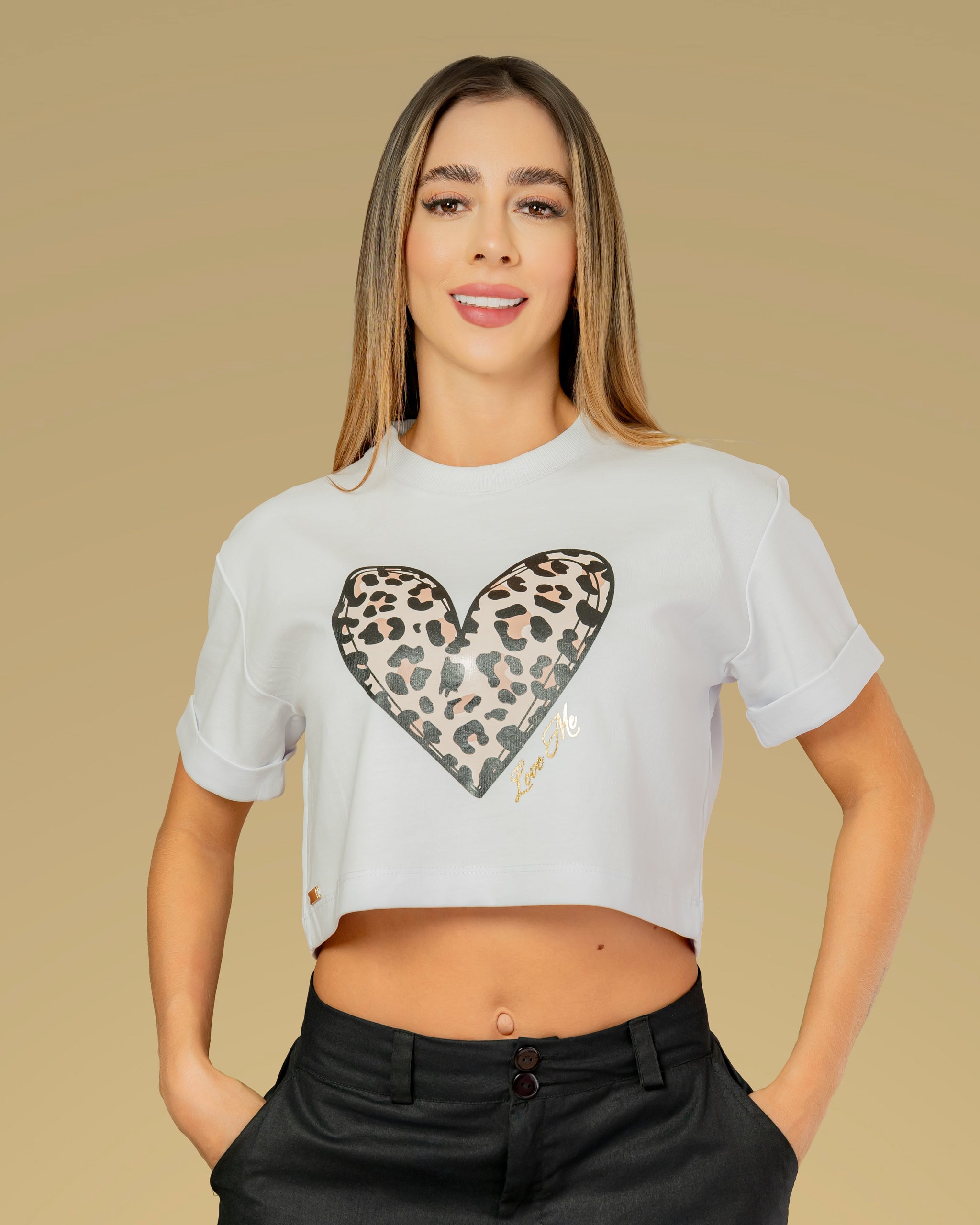 Camiseta Estampada Algodón