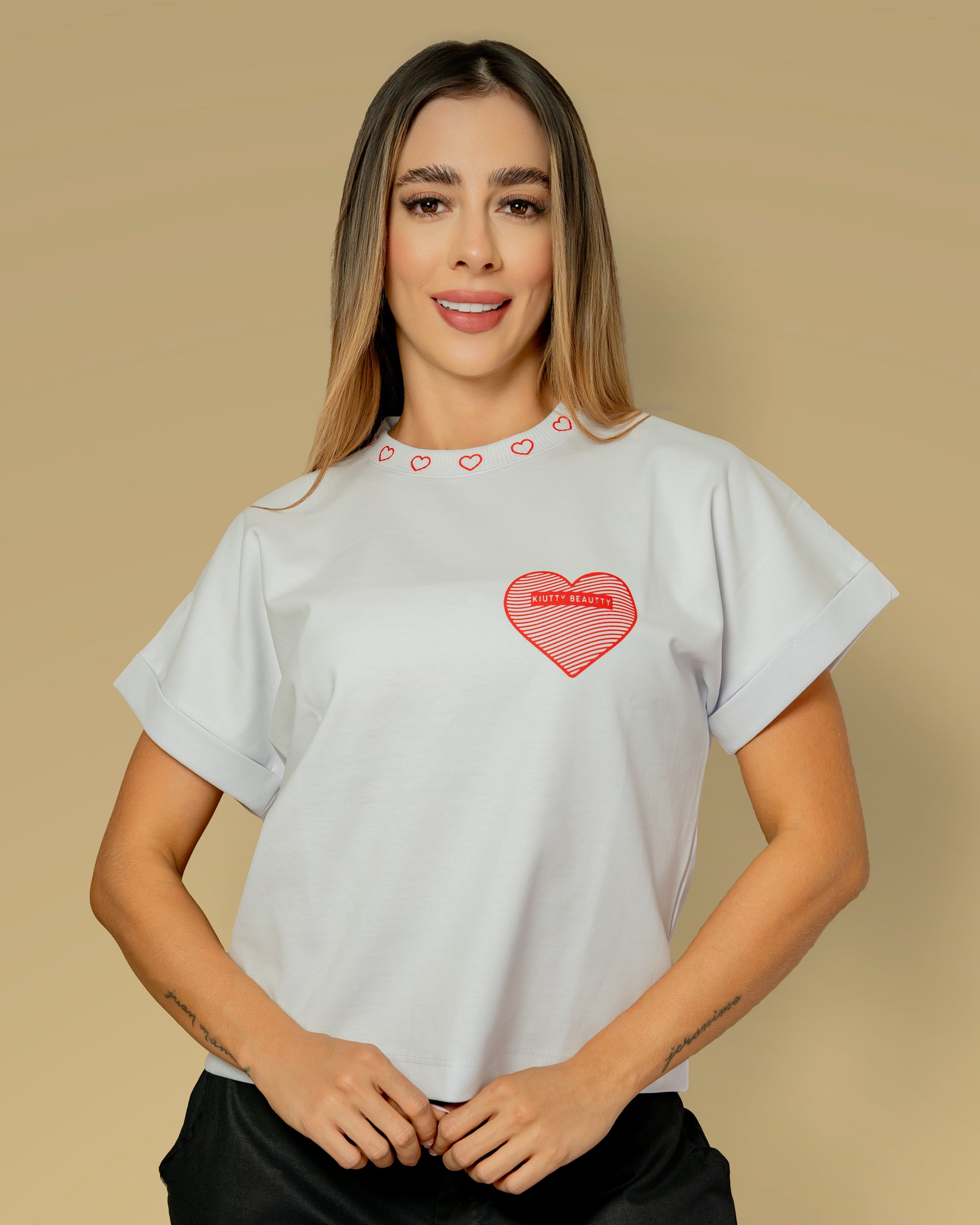 Camiseta Estampada Algodón