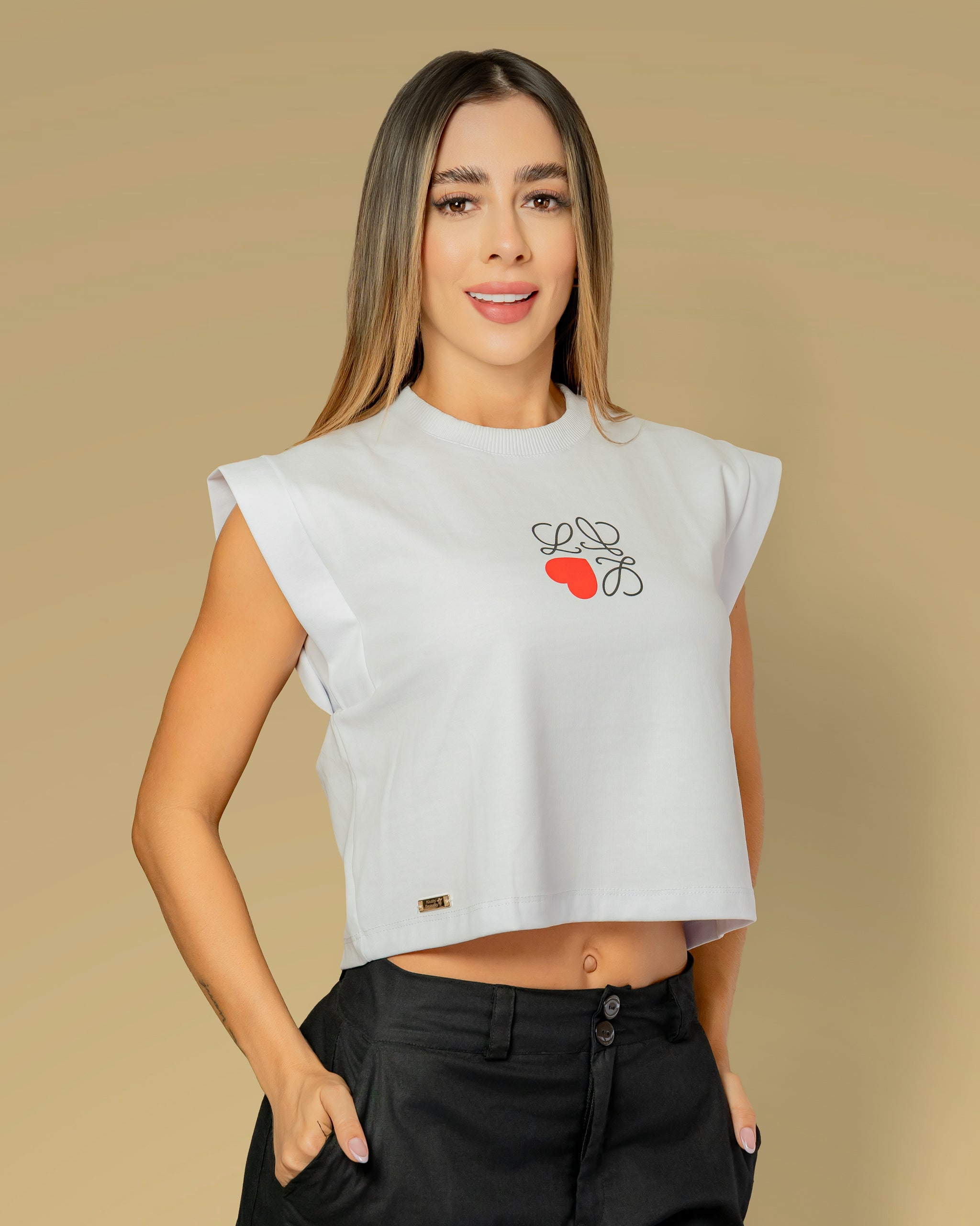 Camiseta Estampada Algodón