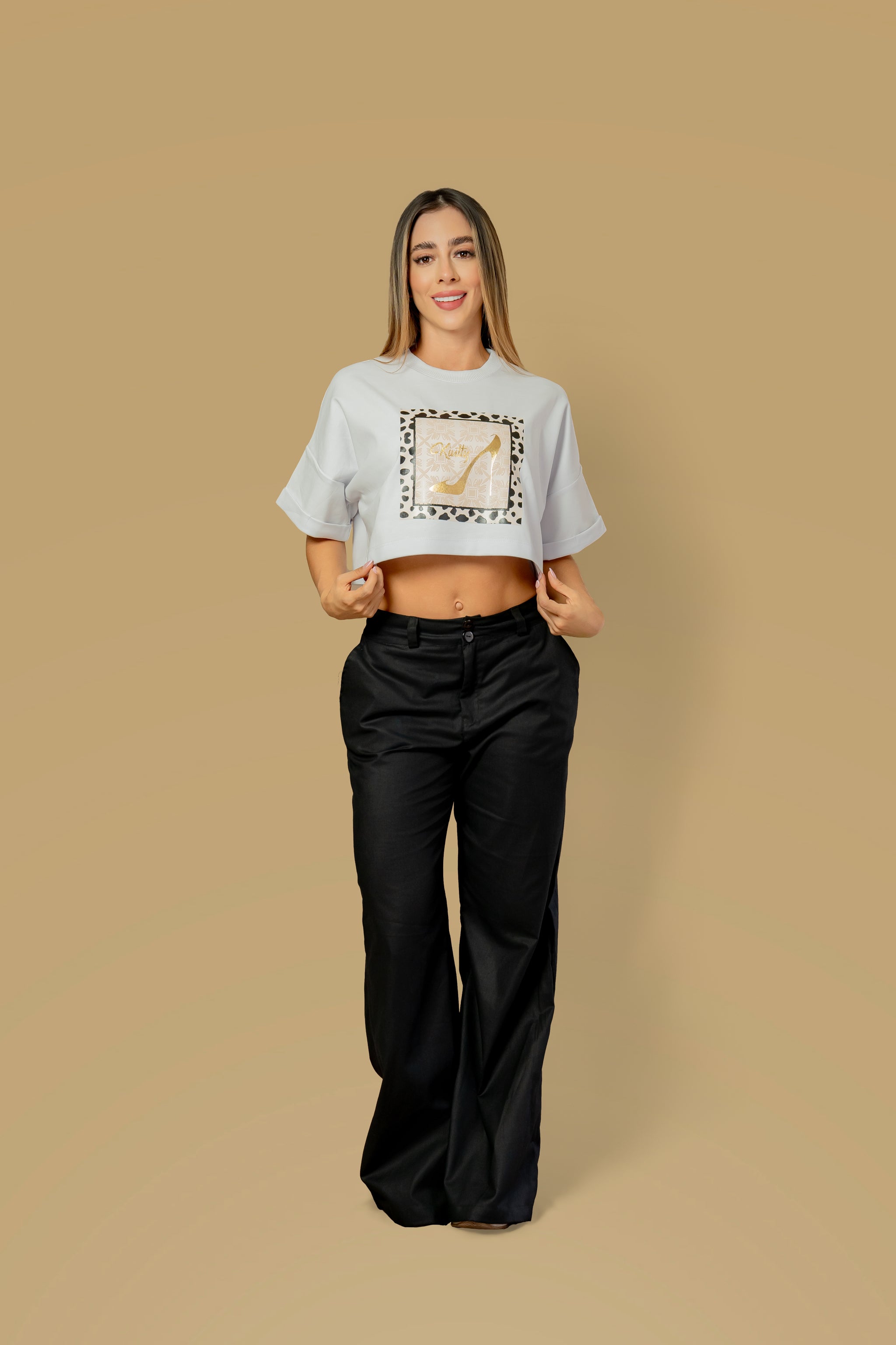 Camiseta Estampada Algodón