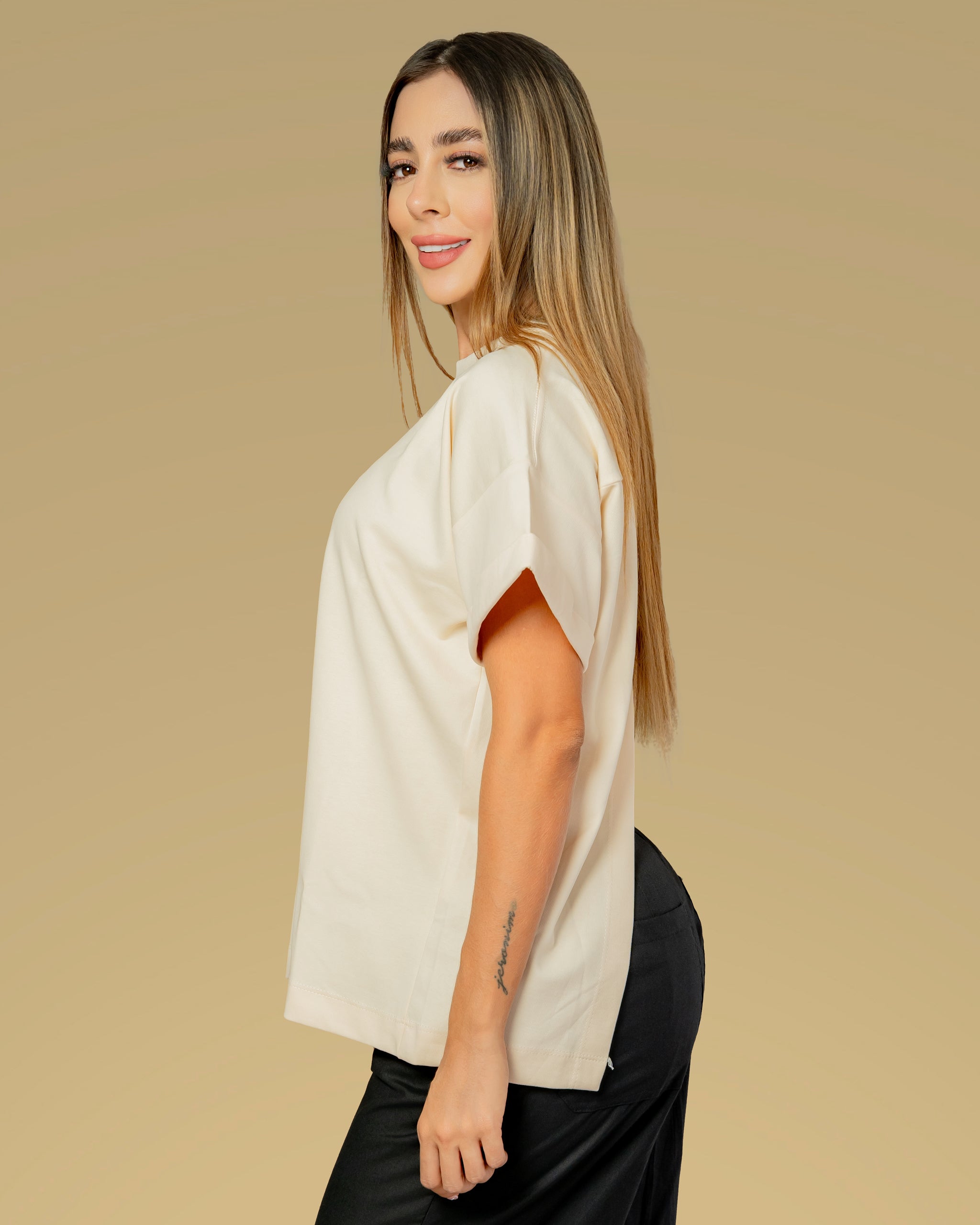 Camiseta Estampada Algodón