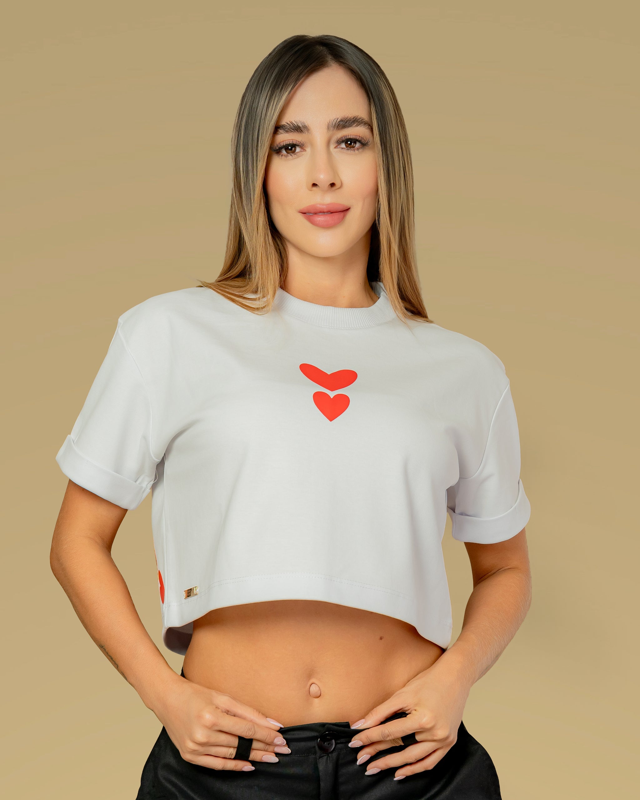 Camiseta Estampada Algodón