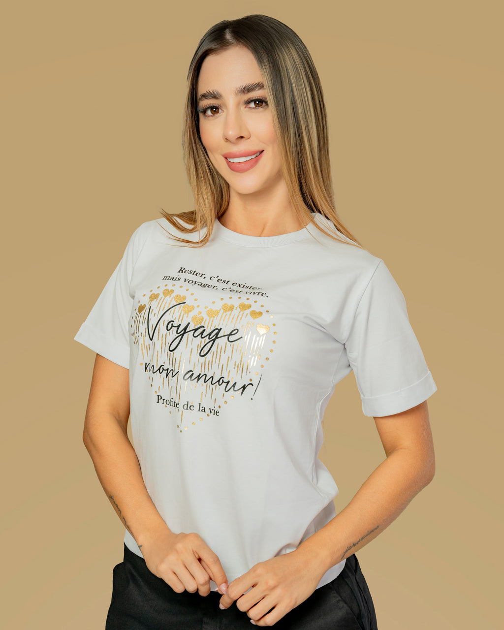 Camiseta Estampada tela fria
