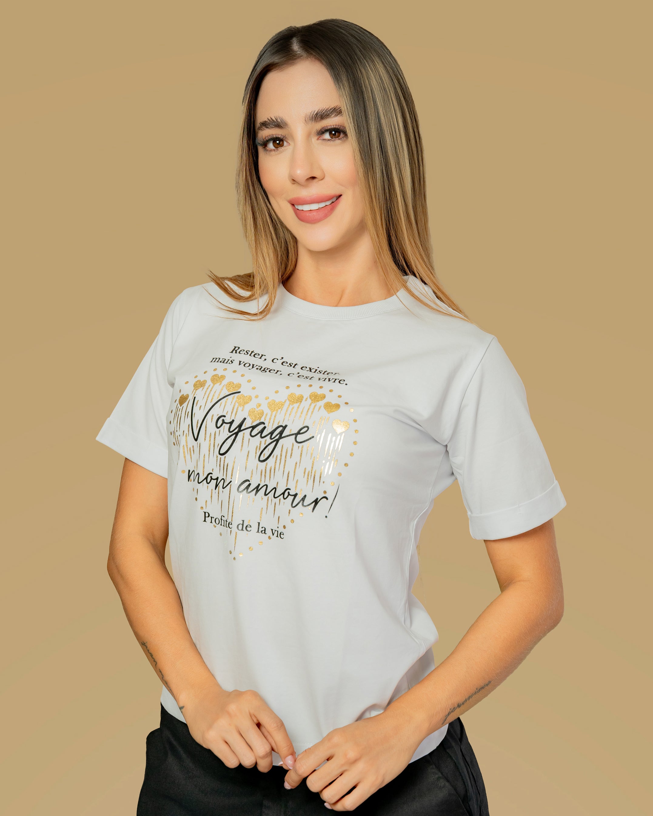 Camiseta Estampada tela fria