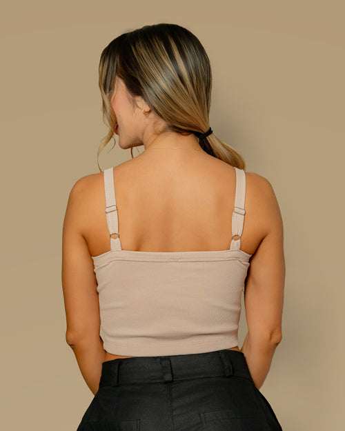 Blusa tela Rib