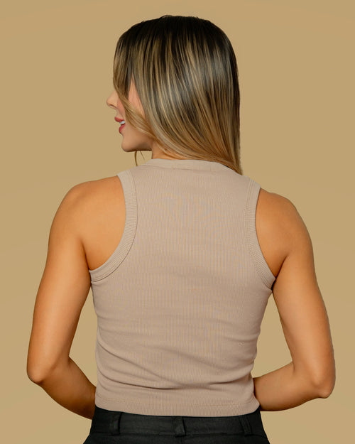 Blusa tela Rib